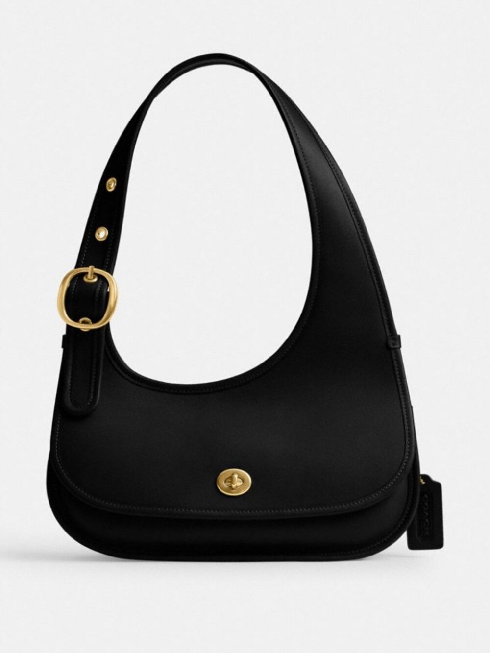 Cashin Carry Black Crescent Bag